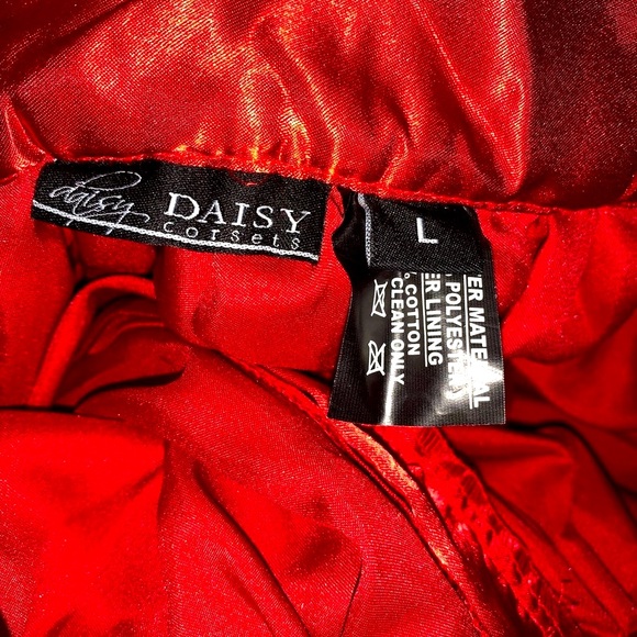 Daisy corsets womens Top Drawer 4 Pc Sequin Devil Corset Costume - Picture 7 of 16